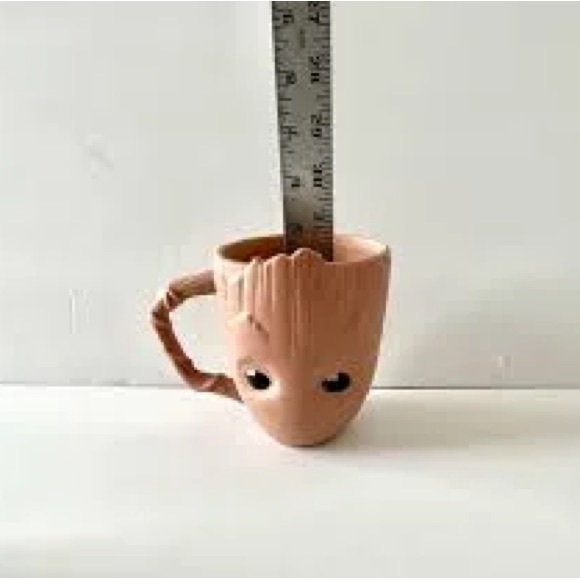 Disney Store Groot Coffee Mug Marvel Guardians of the Galaxy tan 20 oz NWOT - Picture 10 of 11